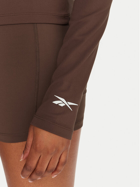 Reebok Reebok Funkční tričko Reebok X Ewa Chodakowska RK25316CCW Hnědá Slim Fit