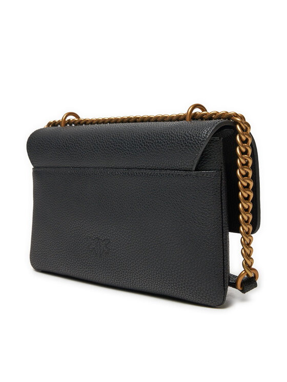 PINKO PINKO Τσάντα Love One Soft Mini AI 24-25 PLTT 104528 A29Q Μαύρο