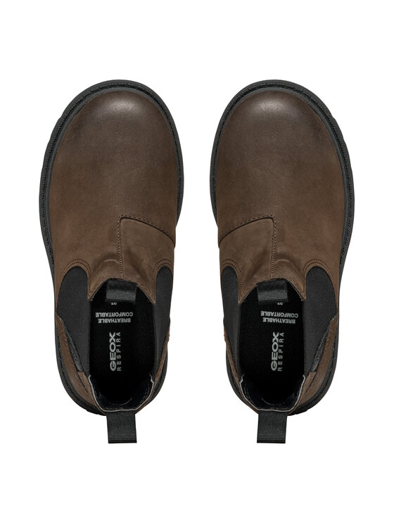Geox Geox Gležnjarji J Shaylax Boy J16FAA 00045 C0582 D Rjava