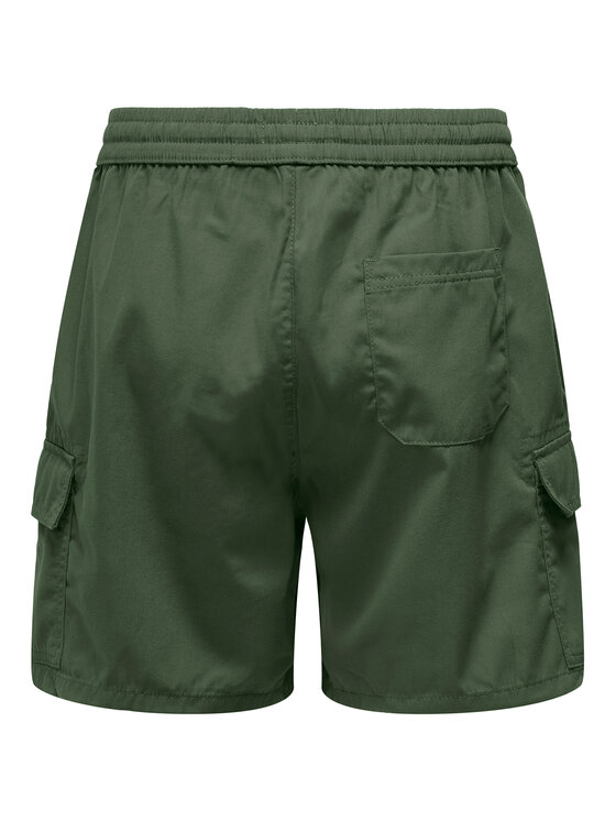 Only & Sons Only & Sons Szorty sportowe Kal 22034462 Zielony Slim Fit