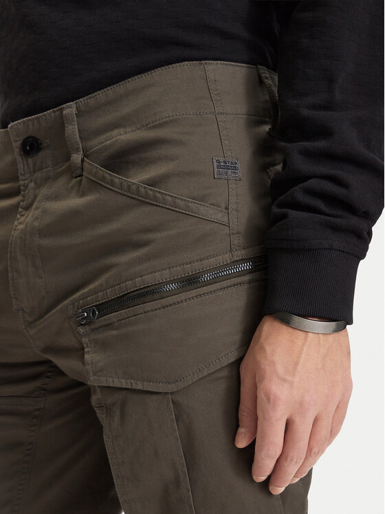 G-Star Raw G-Star Raw Pantalon scurți din material Rovic Zip D26214-5126 Verde Relaxed Fit