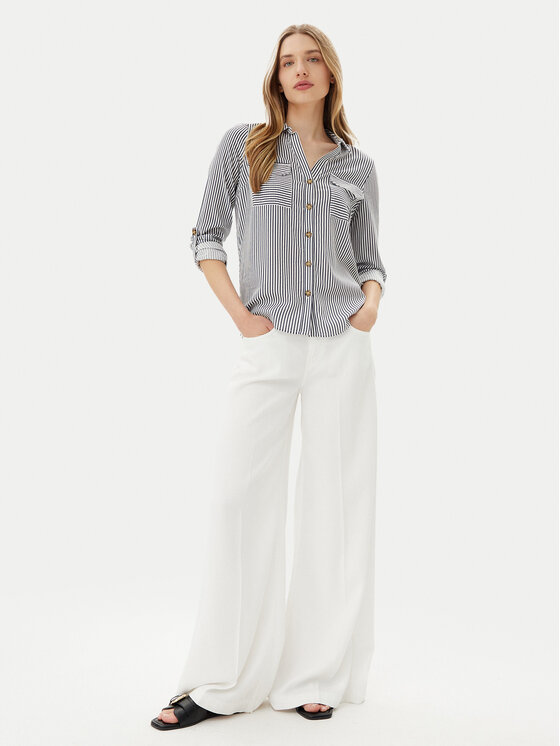 Vero Moda Vero Moda Camicia Bumpy 10275283 Blu scuro Regular Fit