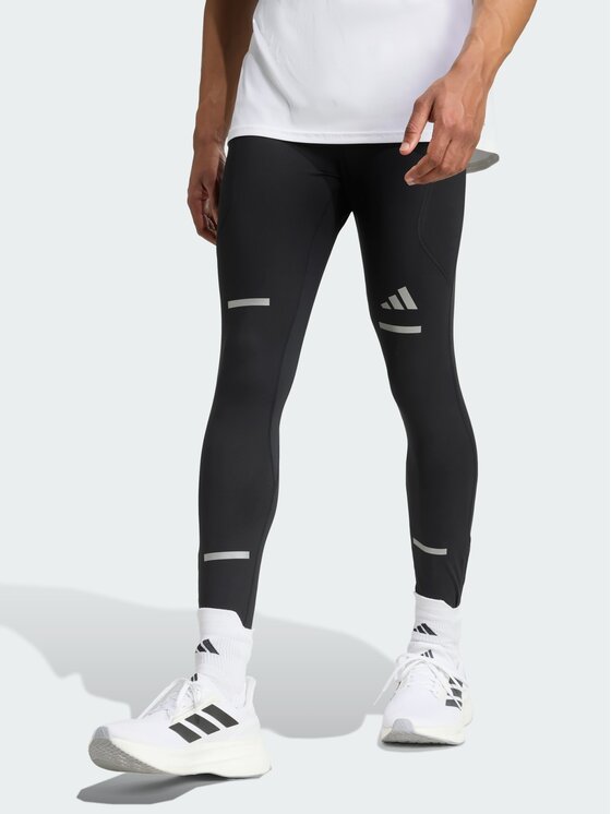 adidas adidas Legginsy Adi365 Running CLIMAWARM Czarny Fitted Fit
