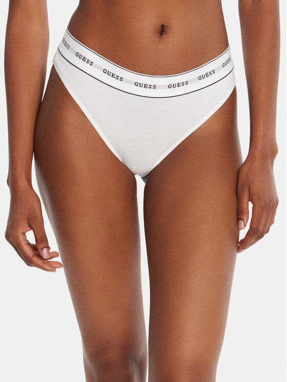 Guess Guess Klasične spodnje hlačke O4BE13 KBBU1 Bela