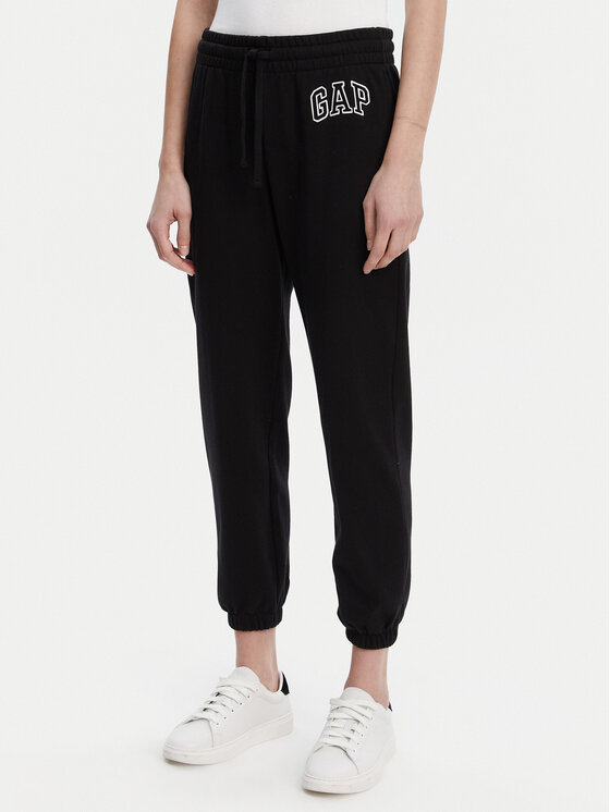 Gap Gap Pantaloni trening 889527-00 Negru Relaxed Fit
