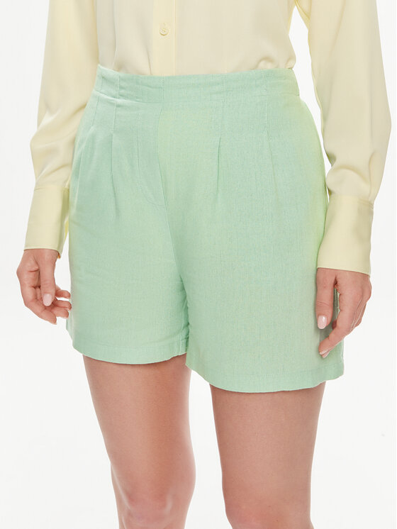 Vero Moda Vero Moda Szövet rövidnadrág Jesmilo 10279694 Zöld Regular Fit