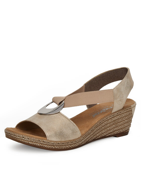 Rieker Rieker Sandali 624H6-60 Beige