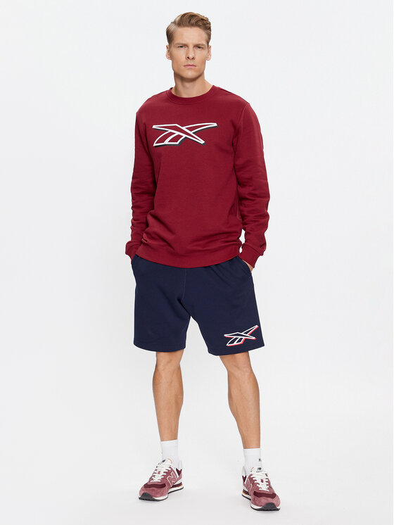 Reebok Reebok Športne kratke hlače Identity IN1680 Mornarsko modra Regular Fit