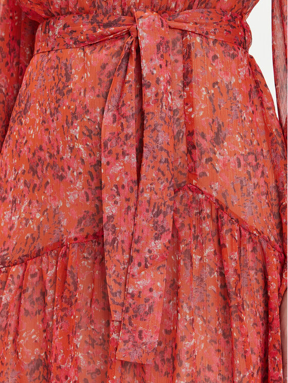 Morgan Morgan Rochie de vară 241-ROLIX.F Portocaliu Regular Fit