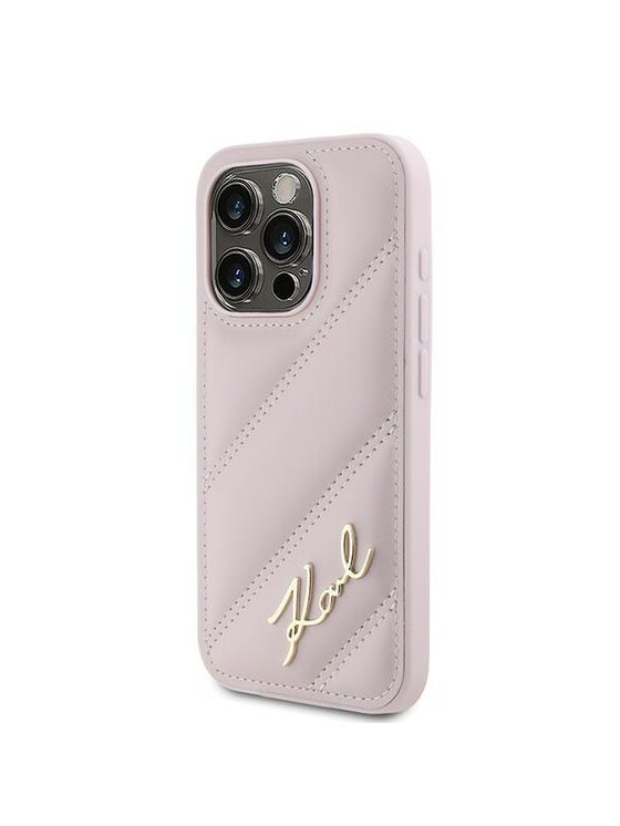 KARL LAGERFELD KARL LAGERFELD Etui na telefon Apple iPhone 15 Pro Max Różowy