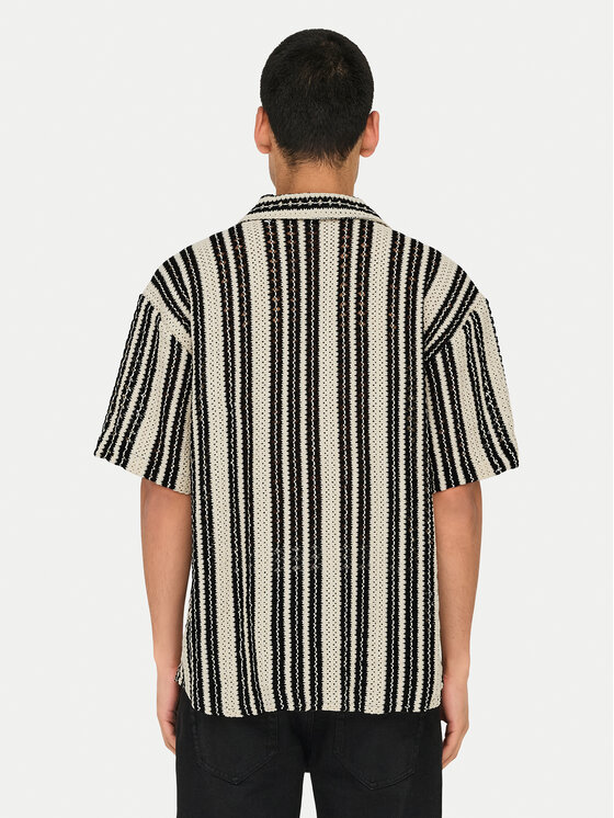 Only & Sons Only & Sons Košile Dani 22030511 Béžová Regular Fit