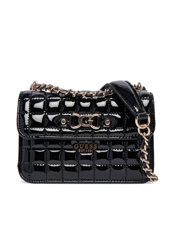 Guess Guess Geantă Nadira Mini HWQT84 24780 Negru