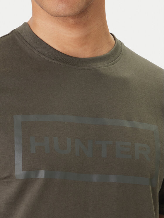 Hunter Hunter Футболка Halton HARM0019252 Зелений Regular Fit