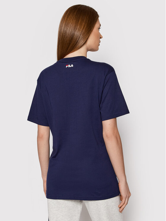 Fila Fila Футболка Unisex Bellano FAU0067 Cиній Regular Fit