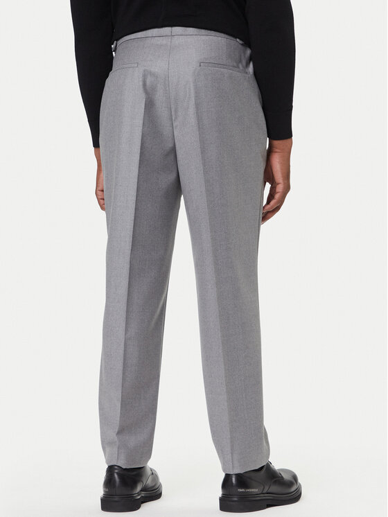 BOSS BOSS Čino bikses C-Perino 50551829 Pelēks Tapered Fit