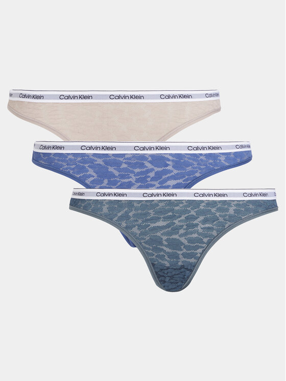 Calvin Klein Underwear Calvin Klein Underwear Komplet 3 par fig brazylijskich 000QD5068E Kolorowy