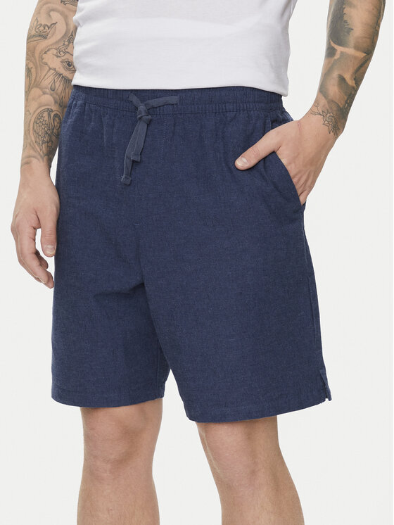 Gap Gap Šortky z materiálu 866195-06 Modrá Regular Fit