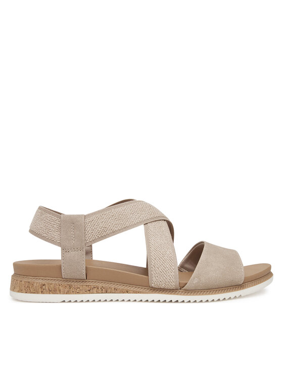 Sandale Skechers BOBS Desert Kiss Low 114705/TPE Bej