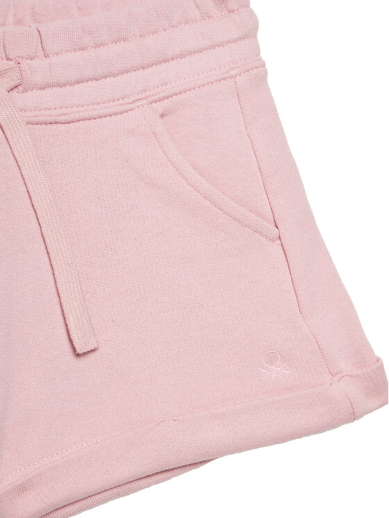 United Colors Of Benetton United Colors Of Benetton Sportske kratke hlače 3J68C901C Ružičasta Regular Fit