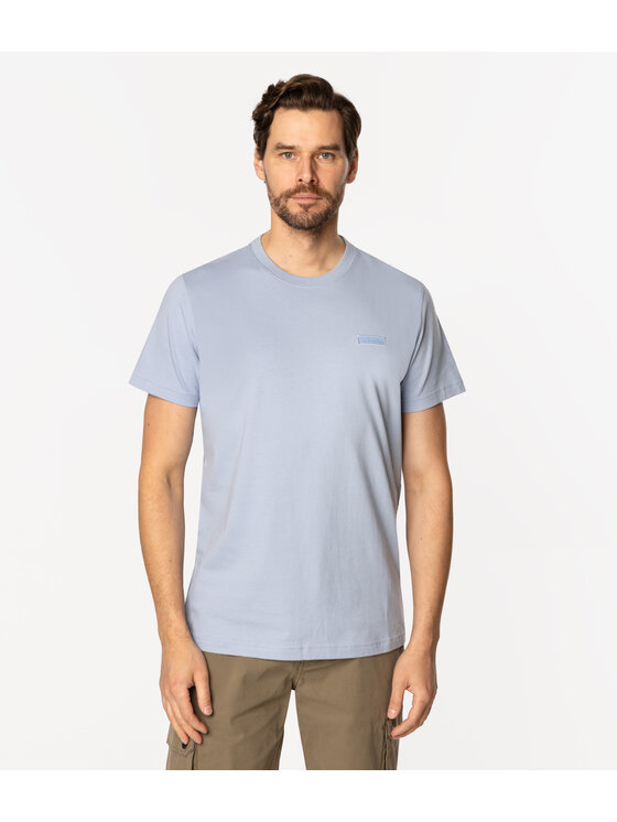 Lee Cooper Lee Cooper T-Shirt SIMPLE 1180 Niebieski Regular Fit