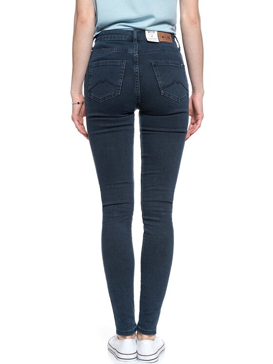 Mustang Mustang Jeansy ZOE SUPER SKINNY Niebieski Skinny Fit