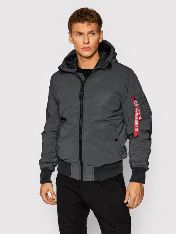 Alpha Industries Alpha Industries Pārejas jaka Ma-1 Reflective 118115 Melns Regular Fit