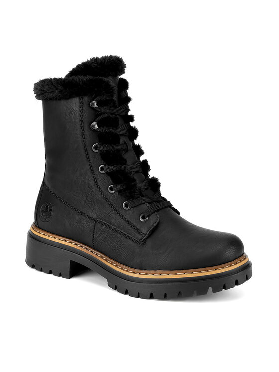 Rieker Rieker Stiefeletten 72625-00 Schwarz