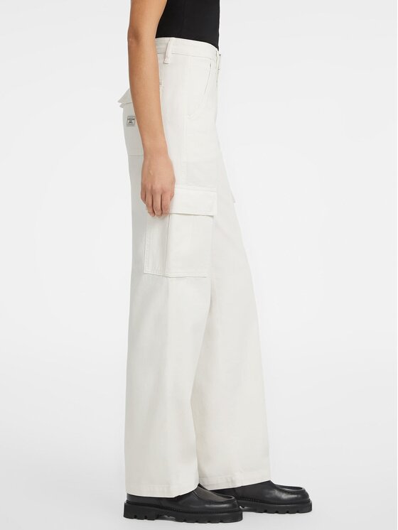 Guess Jeans Guess Jeans Pantaloni di tessuto 165623 Beige Slim Fit