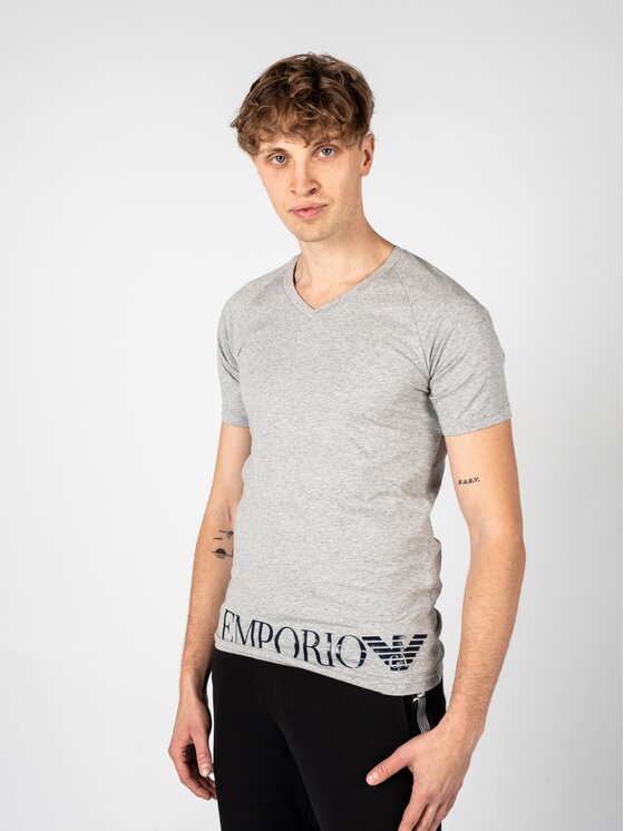 Emporio Armani Emporio Armani T-Shirt 111760 3R755 Szary Slim Fit
