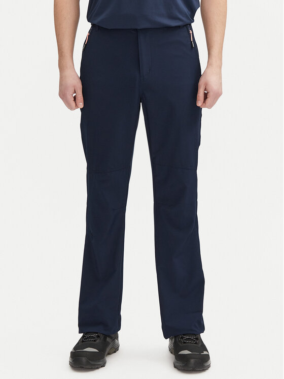 Aulp Aulp Outdoorové kalhoty Tamar Tmavomodrá Regular Fit