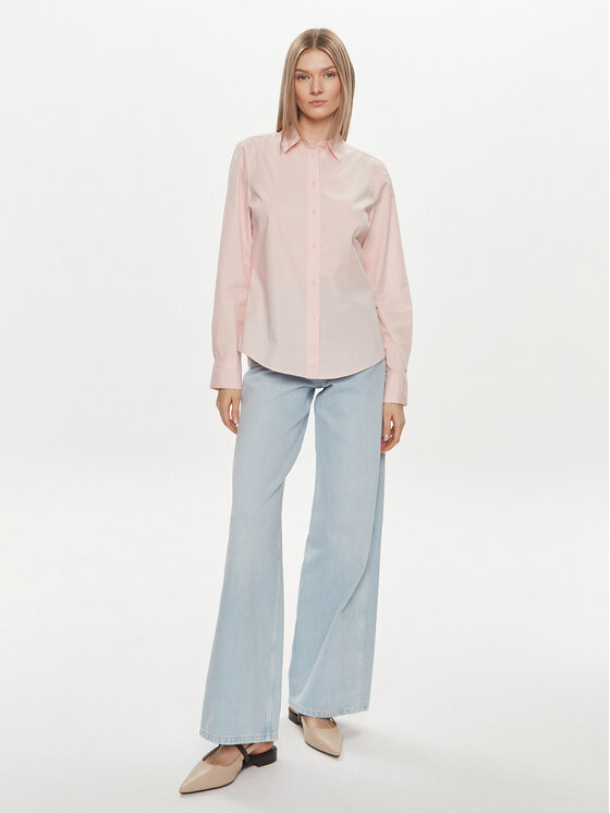 Tommy Hilfiger Tommy Hilfiger Cămașă WW0WW43344 Roz Regular Fit