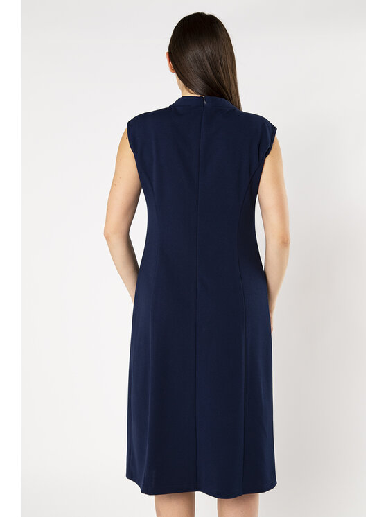 QUIOSQUE QUIOSQUE Každodenné šaty DROGA DRESS Tmavomodrá Regular Fit