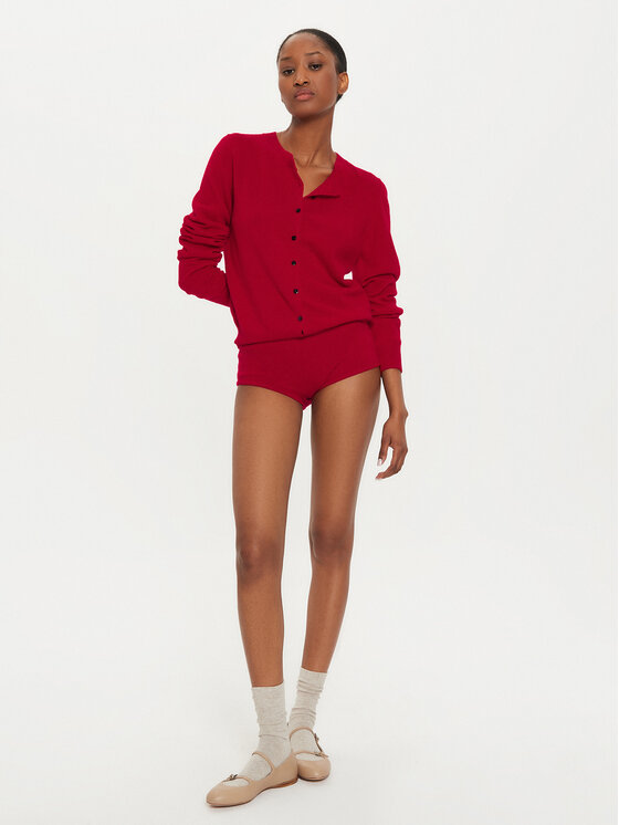 Herskind Herskind Szorty materiałowe 5240969 Czerwony Slim Fit