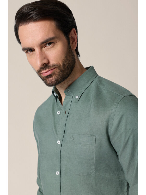Lancerto Lancerto Koszula Margarita KO073126000034 Zielony Regular Fit