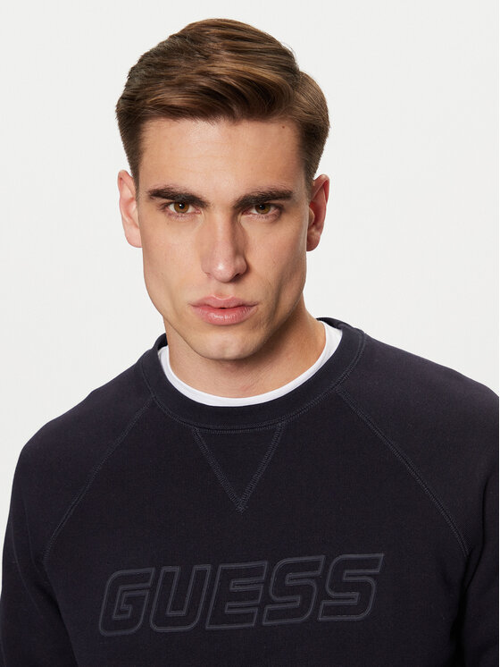 Guess Guess Sweatshirt Z4YQ16 K9V31 Dunkelblau Regular Fit