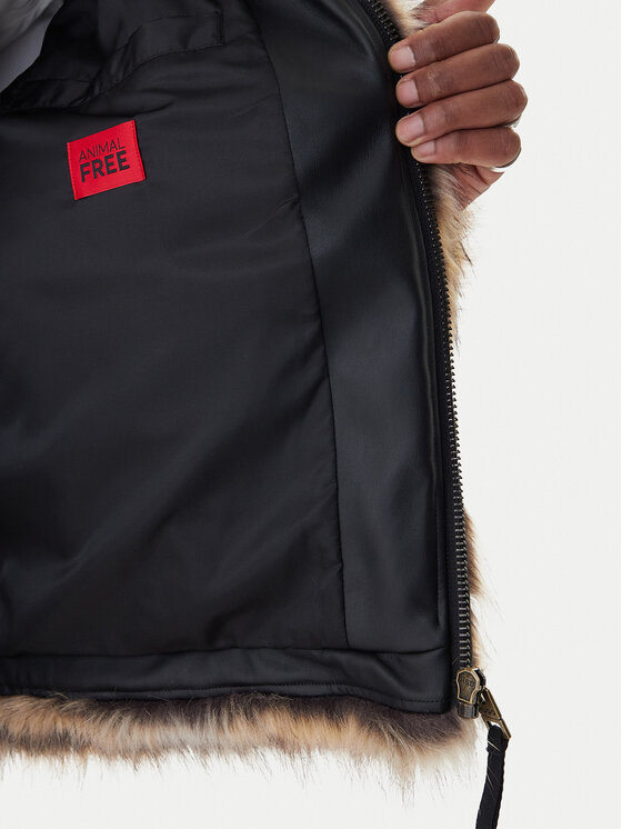 HUGO HUGO Pelliccia Bryan2541 50546592 Marrone Relaxed Fit