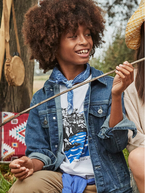Mayoral Mayoral T-Shirt 6006 Biały Regular Fit