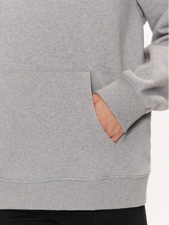Tommy Jeans Tommy Jeans Mikina DW0DW19407 Šedá Relaxed Fit