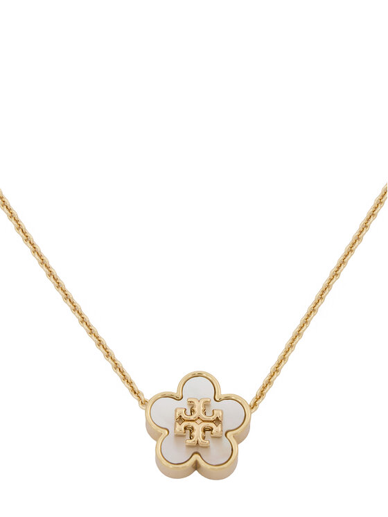 Tory Burch Tory Burch Ogrlica Kira Flower 158996 Zlata