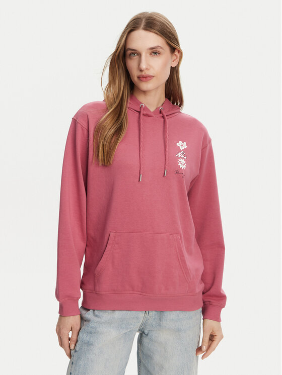 Roxy Mikina ERJFT04952 Ružová Regular Fit