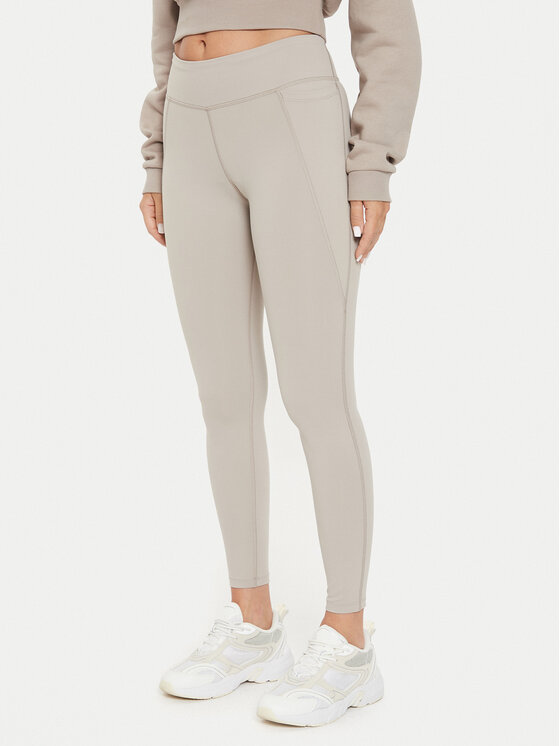 Reebok Legíny Lux Tight 100076185 Béžová Slim Fit