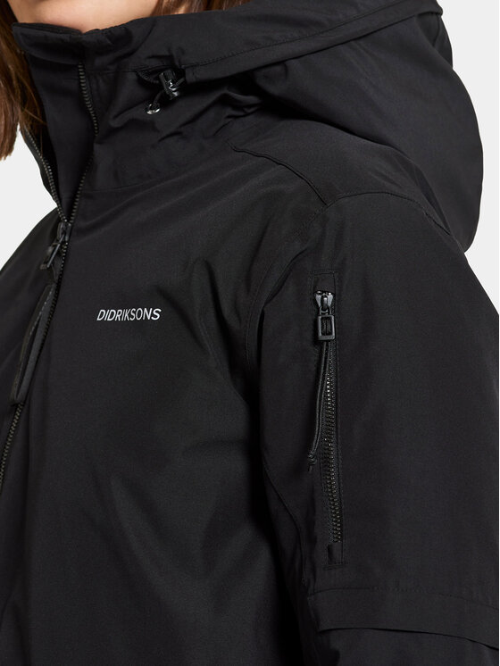 Didriksons Didriksons Parka Ella Wns 2 504835 Μαύρο Regular Fit