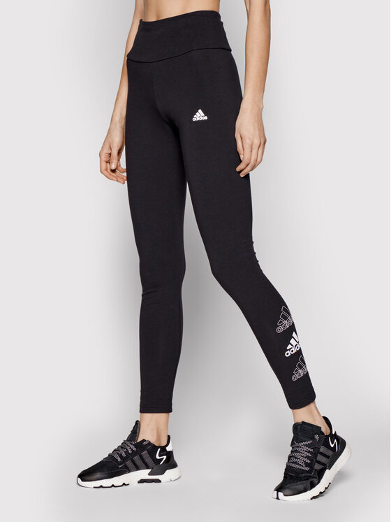 adidas adidas Tamprės Essentials Stacked Logo GL1396 Juoda Extra Slim Fit