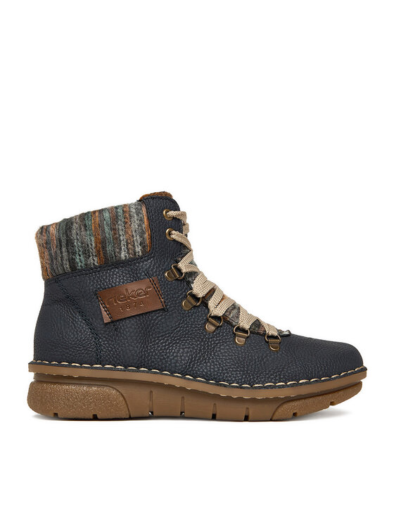Rieker Rieker Schnürschuhe CEO-73343-15 Dunkelblau