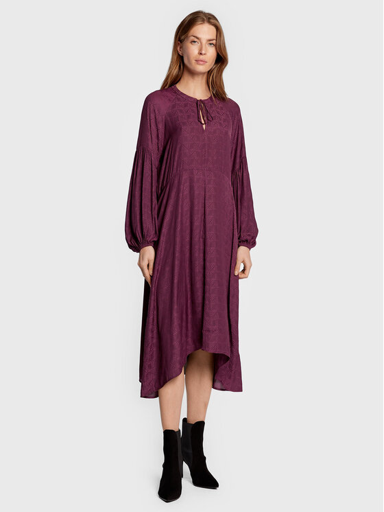 Karen by Simonsen Vestito da giorno Emey 10104014 Viola Relaxed Fit, taglia : 36