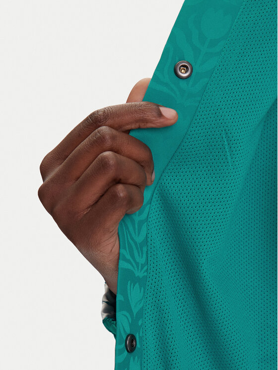 adidas adidas Hemdjacke Tiro x Common Goal Coaches JL9204 Türkisfarben Loose Fit