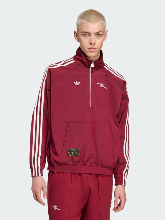adidas adidas Kurtka anorak 157397 Czerwony Loose Fit