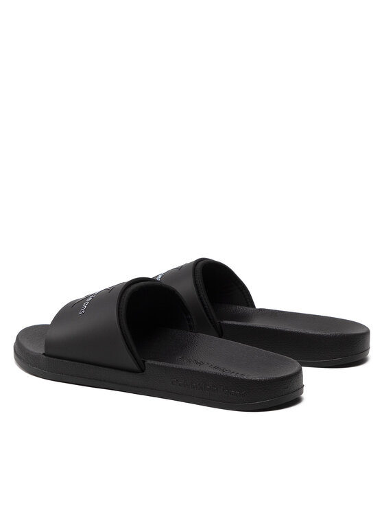 Calvin Klein Jeans Calvin Klein Jeans Natikače Slide Monogram Tpu YM0YM00361 Crna