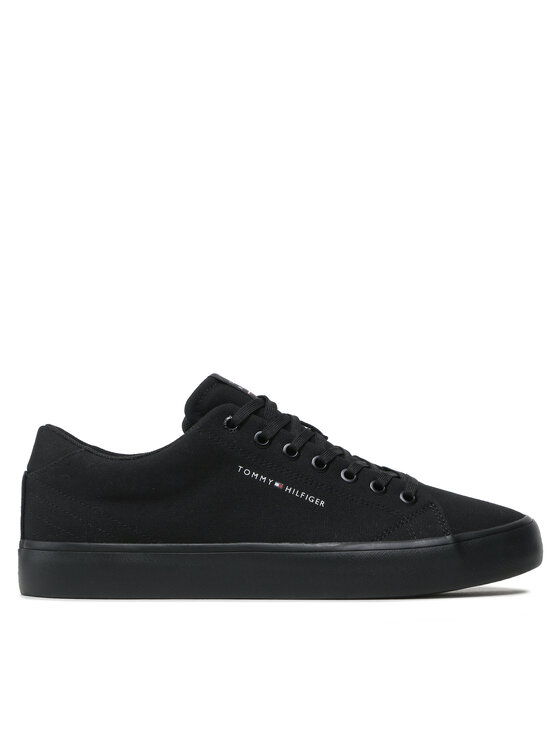 Tommy Hilfiger Tommy Hilfiger Кросівки Hi Vulc Core Low Canvas FM0FM04686 Чорний