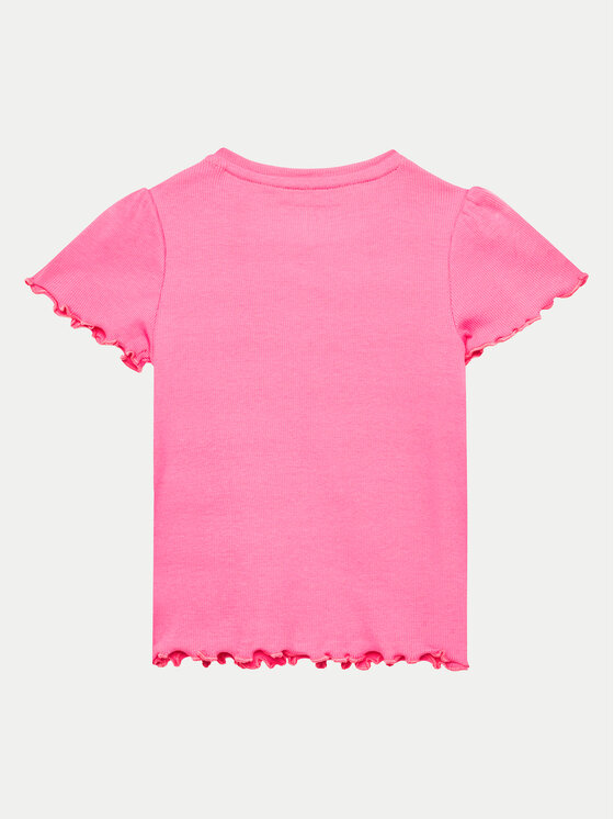 Guess Guess T-krekls K4YI14 KBZP4 Rozā Regular Fit